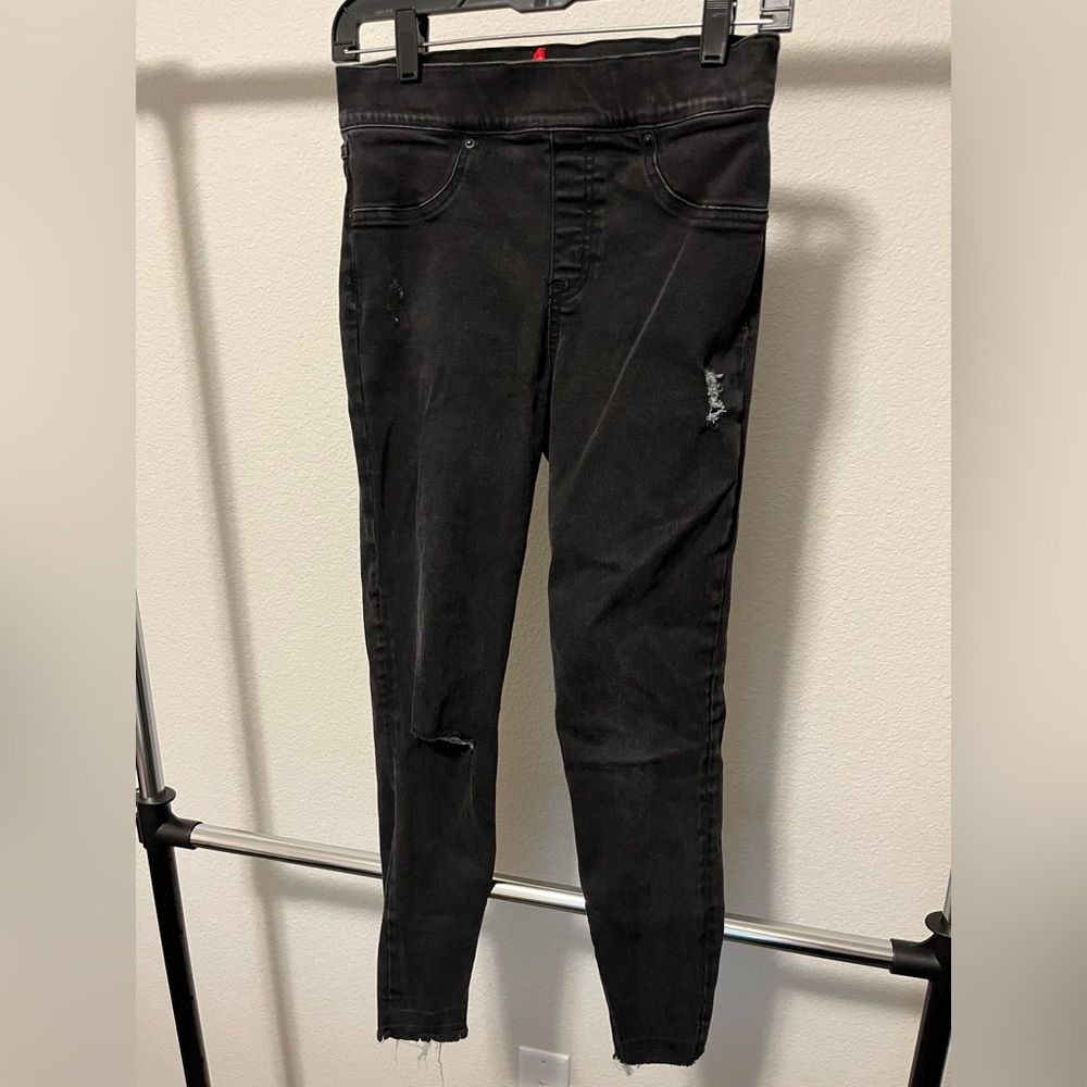 SPANX Black High Rise Women Jeans